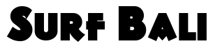 Font 2-Bruiser-DNA: Surf Bali