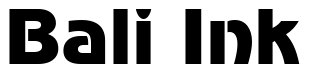 Font AdverGothicCTT: Bali Ink