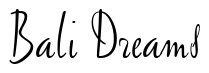 Font Amethyst-Script: Bali Dreams