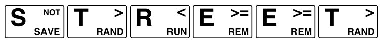 Font ZXSpectrum: STREET