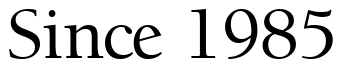 Font BerkeleyRetrospectiveSSK-Regular: Since 1985