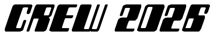 Font Zyborgs-Italic: CREW 2026