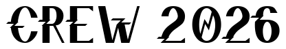 Font ZZZ-Top: CREW 2026