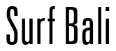 Font Zurich-Light-Extra-Condensed-BT: Surf Bali