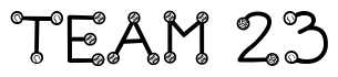 Font LD-Sport-Dots: TEAM 23