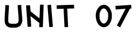 Font 01tama preview