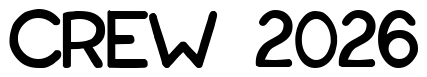 Font ZonoToon-Bold: CREW 2026