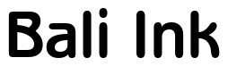Font Benguiat-Gothic-Bold-BT: Bali Ink