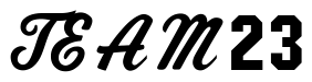 Font Sport-Script: TEAM 23