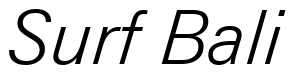 Font Zurich-Lt-BT-Light-Italic preview