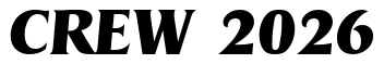 Font AaronBecker-Heavy-Italic: CREW 2026