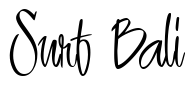 Font 1-SnappyThin-DNA: Surf Bali