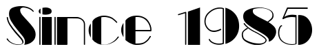 Font 07: Since 1985