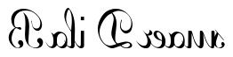 Font ArabescoScriptSSK-backwards: Bali Dreams