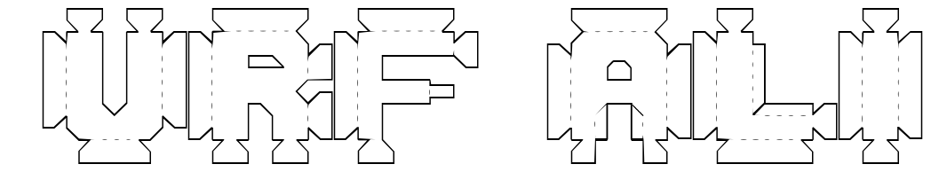 Font 1-4: Surf Bali