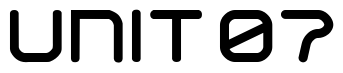 Font 01-DigitGraphics: UNIT 07