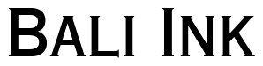 Font Copperplate-Gothic-LT-Thirty-AB: Bali Ink