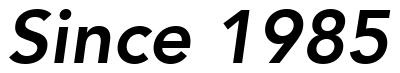 Font 12-Avenir-85-HeavyOblique-76173: Since 1985