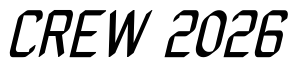 Font ZyphyteCondenseOblique: CREW 2026