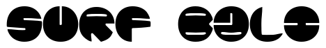 Font Zurklez-Solid-BRK: Surf Bali
