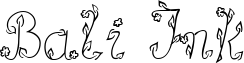 SP Blume DB font on a custom t-shirt