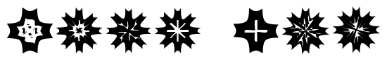 Font Zone23_foopy9: Bali Ink