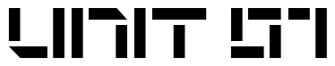 Font De-Stencil-NF: UNIT 07