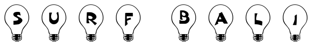 Font 101-Bright-Idea: Surf Bali