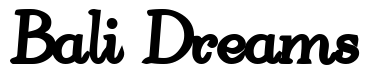 Font 4ArmJoltScriptExtraBold: Bali Dreams