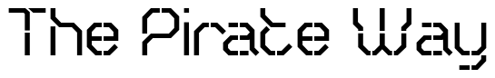 Font ZEROOPENBold: The Pirate Way