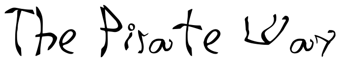 Font 001-Stretched-Strung: The Pirate Way