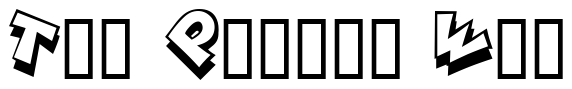 Font ZoinkFat: The Pirate Way