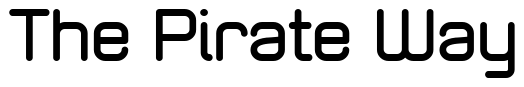 Font Zolano-Sans-BTN-Bold: The Pirate Way
