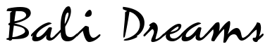 Font Zepheria-Script: Bali Dreams