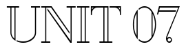 Font Bo-Diddlioni-Stencil-NF: UNIT 07