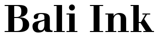 Font 12-Walbaum-Bold-07263: Bali Ink