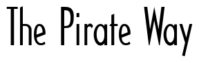 Font Zero: The Pirate Way