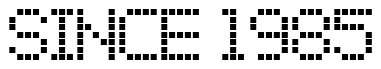 Font 01-Digit preview