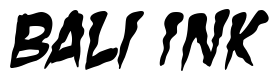 Font Zombie-Guts-Italic preview