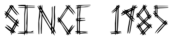 Font 2-Prong-Tree: Since 1985