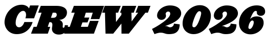 Font Ziggurat-HTF-Black-Italic: CREW 2026
