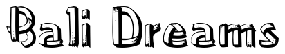 Font 23: Bali Dreams