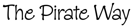 Font ZiptyDo: The Pirate Way