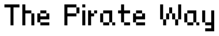 Font -9: The Pirate Way
