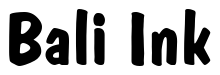 Font 00249: Bali Ink