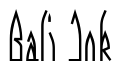Font CathedralGothic: Bali Ink