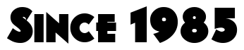 Font 2-Bruiser-DNA: Since 1985