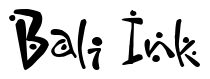 Font Zitcream: Bali Ink