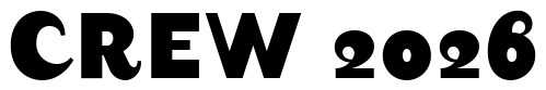 Font August-Black: CREW 2026