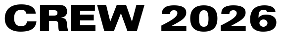 Font Zurich-Ultra-Black-Extended-BT: CREW 2026